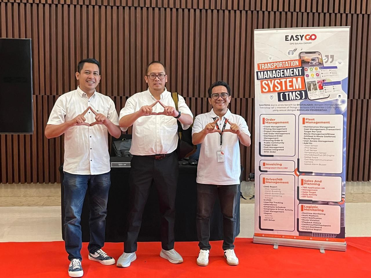 EasyGO GPS Perkenalkan Dashcam Safety di Musyawarah Kerja Nasional ASPERDA 2026