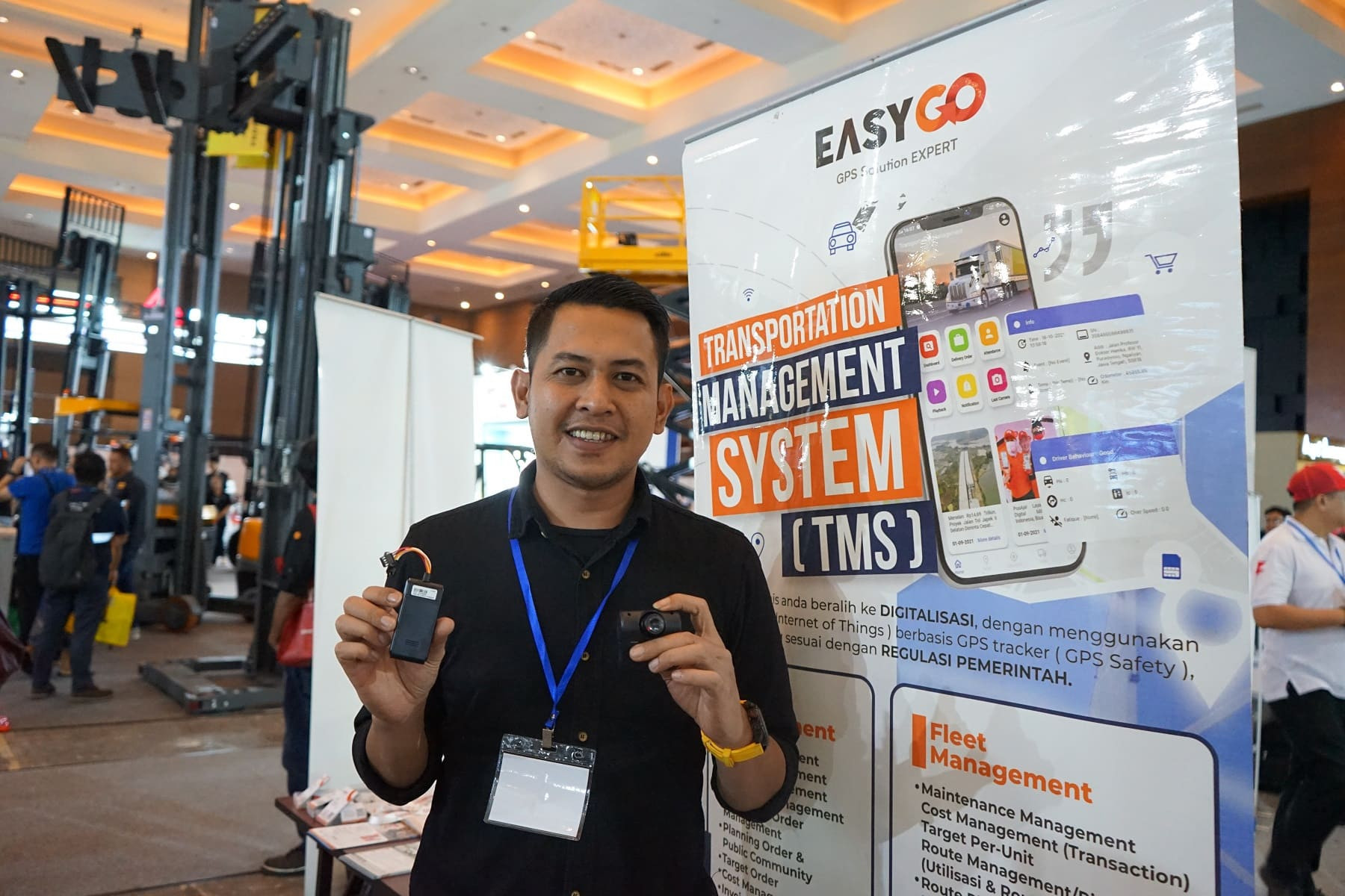 Cuma Rp100 Ribuan, EasyGO Tawarkan Paket GPS dan Dashcam di Transport & Logistics Indonesia 2026