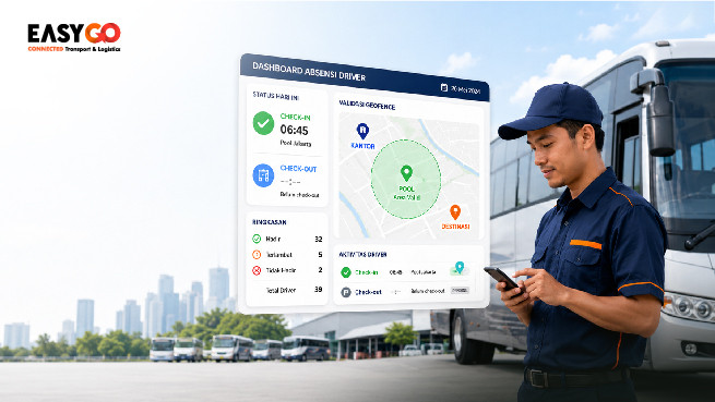 Cara Mudah Memantau Absensi Driver dengan TMS